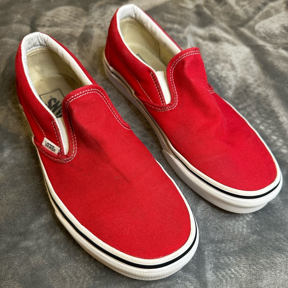 Red Vans